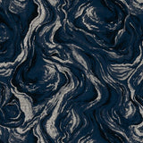 CLARKE AND CLARKE F1248/03.CAC.0 LAVICO MIDNIGHT Fabric - Eade's Wallpaper