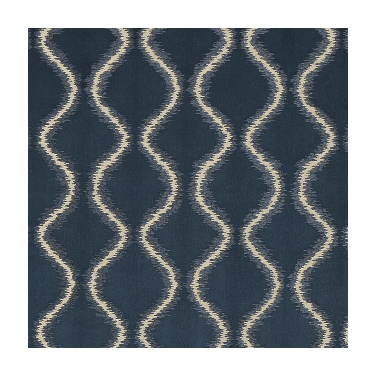 CLARKE AND CLARKE F1249/03.CAC.0 SOLARE MIDNIGHT Fabric - Eade's Wallpaper