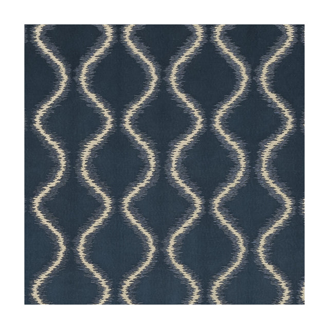 CLARKE AND CLARKE F1249/03.CAC.0 SOLARE MIDNIGHT Fabric - Eade's Wallpaper