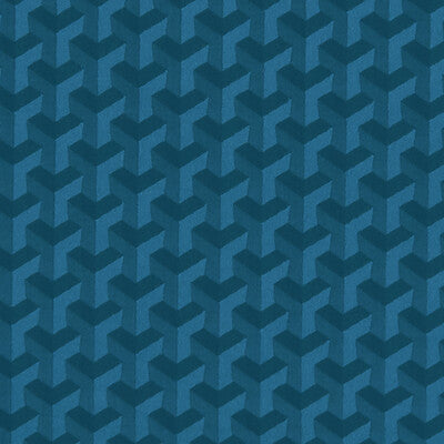 CLARKE AND CLARKE F1250/02.CAC.0 STRUTTURA KINGFISHER Fabric - Eade's Wallpaper