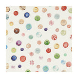 CLARKE AND CLARKE F1259/01.CAC.0 BUTTON BOX CREAM Fabric - Eade's Wallpaper