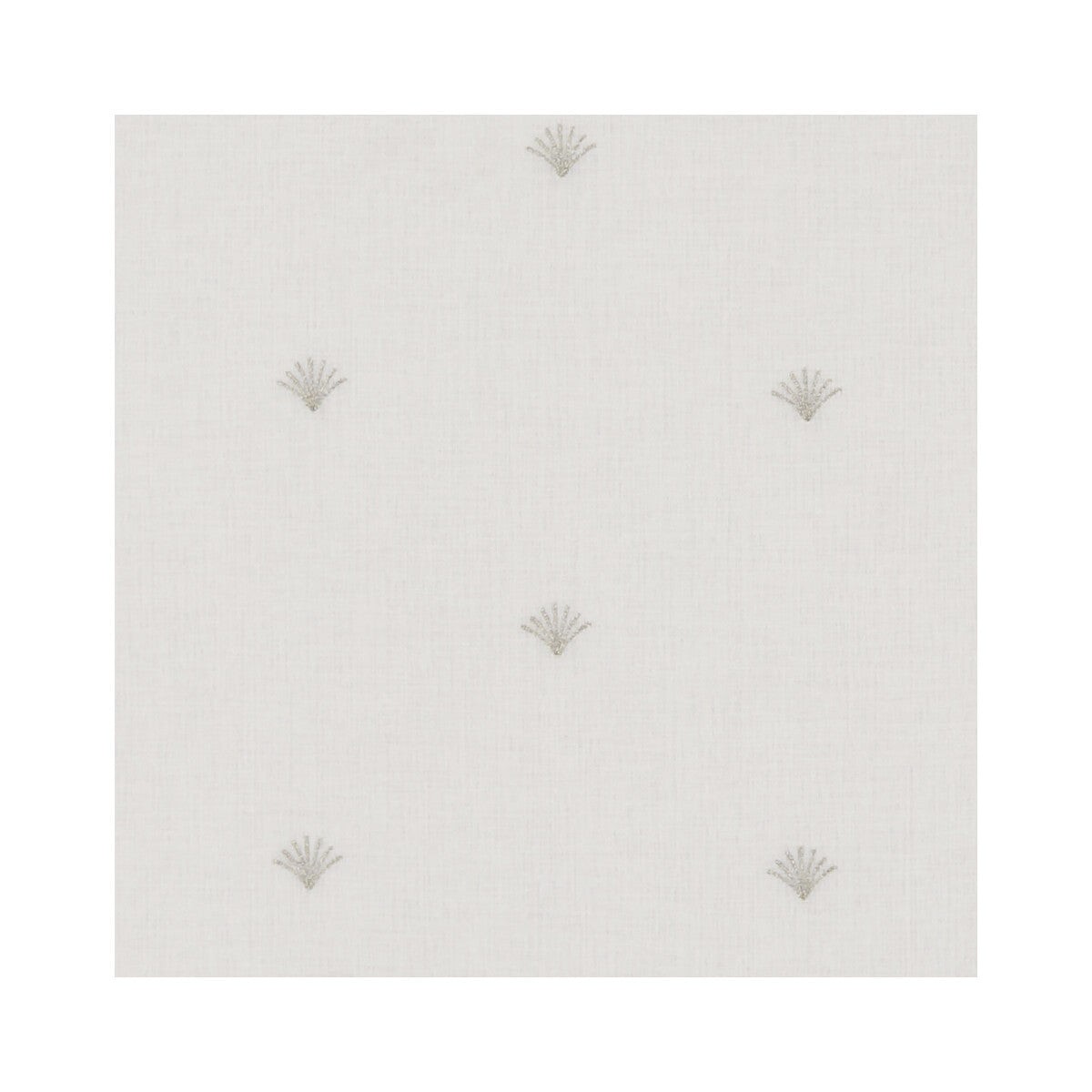 CLARKE AND CLARKE F1276/01.CAC.0 FINO GILVER Fabric - Eade's Wallpaper