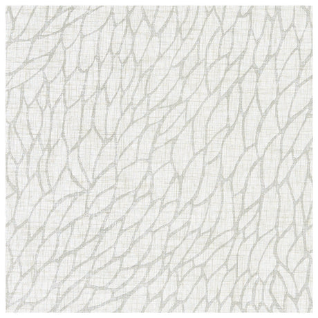 CLARKE AND CLARKE F1278/01.CAC.0 CORALLINO SHEER CHALK/SILVER Fabric - Eade's Wallpaper