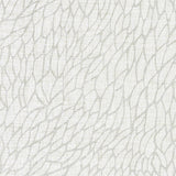 CLARKE AND CLARKE F1278/01.CAC.0 CORALLINO SHEER CHALK/SILVER Fabric - Eade's Wallpaper