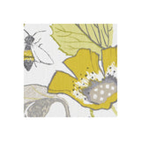 CLARKE AND CLARKE F1289/02.CAC.0 LOTUS CHARTREUSE/CHARCOAL Fabric - Eade's Wallpaper