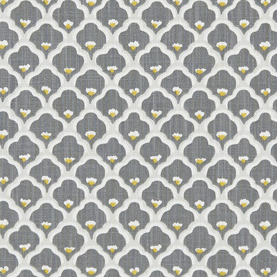 CLARKE AND CLARKE F1291/01.CAC.0 SENSU CHARCOAL Fabric - Eade's Wallpaper