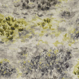 CLARKE AND CLARKE F1298/01.CAC.0 FIORE CHARCOAL/CHARTREUSE Fabric - Eade's Wallpaper