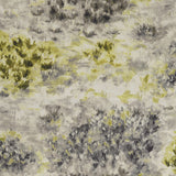 CLARKE AND CLARKE F1298/01.CAC.0 FIORE CHARCOAL/CHARTREUSE Fabric - Eade's Wallpaper