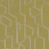 CLARKE AND CLARKE F1300/02.CAC.0 LABYRINTH CITRON Fabric - Eade's Wallpaper