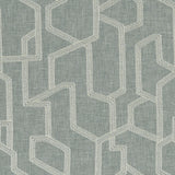 CLARKE AND CLARKE F1300/05.CAC.0 LABYRINTH MINERAL Fabric - Eade's Wallpaper