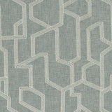 CLARKE AND CLARKE F1300/05.CAC.0 LABYRINTH MINERAL Fabric - Eade's Wallpaper