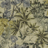 CLARKE AND CLARKE F1301/03.CAC.0 MADAGASCAR MINERAL/CITRON Fabric - Eade's Wallpaper