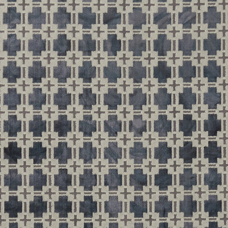 CLARKE AND CLARKE F1302/05.CAC.0 MAUI SLATE Fabric - Eade's Wallpaper