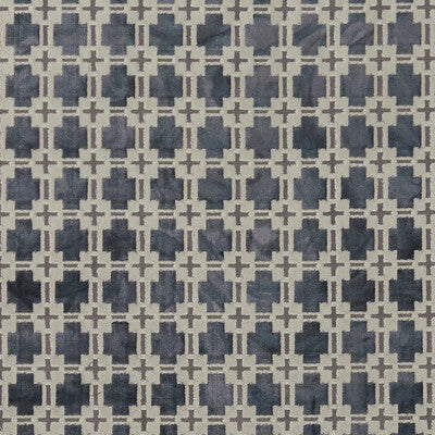 CLARKE AND CLARKE F1302/05.CAC.0 MAUI SLATE Fabric - Eade's Wallpaper