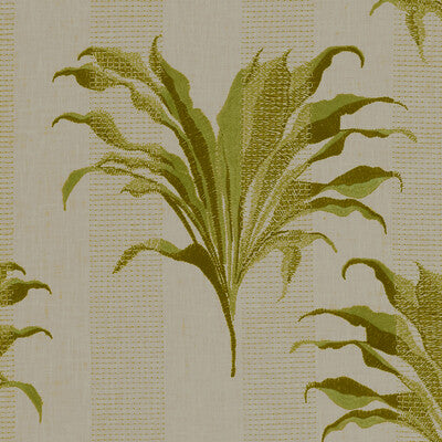 CLARKE AND CLARKE F1303/02.CAC.0 PALMA CITRON Fabric - Eade's Wallpaper