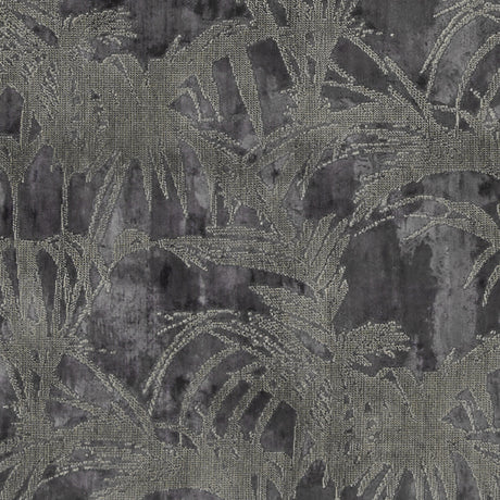 CLARKE AND CLARKE F1305/01.CAC.0 TROPICALE CHARCOAL Fabric - Eade's Wallpaper