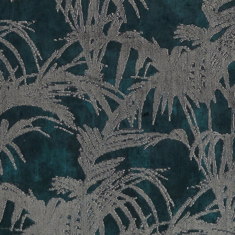 CLARKE AND CLARKE F1305/03.CAC.0 TROPICALE KINGFISHER Fabric - Eade's Wallpaper