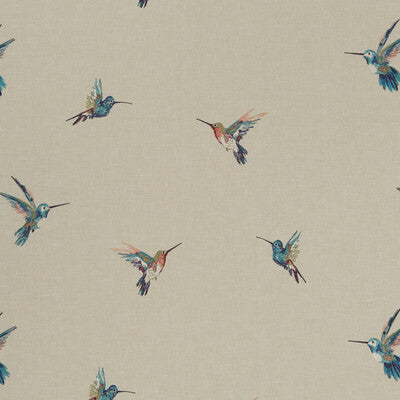 CLARKE AND CLARKE F1306/02.CAC.0 WOODSTAR TROPICAL Fabric - Eade's Wallpaper