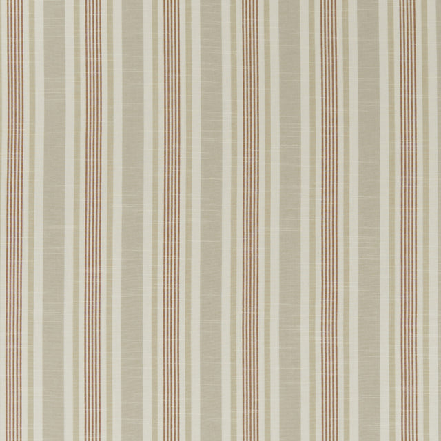 CLARKE AND CLARKE F1310/08.CAC.0 MAPPLETON SPICE Fabric - Eade's Wallpaper