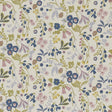 CLARKE AND CLARKE F1312/06.CAC.0 ASHBEE TEAL/BLUSH Fabric - Eade's Wallpaper