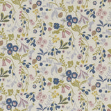 CLARKE AND CLARKE F1312/06.CAC.0 ASHBEE TEAL/BLUSH Fabric - Eade's Wallpaper