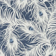 CLARKE AND CLARKE F1315/02.CAC.0 HARPER DENIM Fabric - Eade's Wallpaper