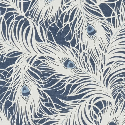 CLARKE AND CLARKE F1315/02.CAC.0 HARPER DENIM Fabric - Eade's Wallpaper