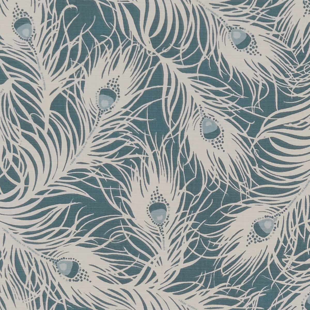 CLARKE AND CLARKE F1315/05.CAC.0 HARPER TEAL Fabric - Eade's Wallpaper