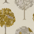 CLARKE AND CLARKE F1317/03.CAC.0 SHERWOOD OCHRE Fabric - Eade's Wallpaper