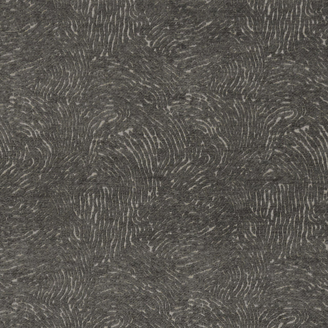 CLARKE AND CLARKE F1320/01.CAC.0 LEVANTE CHARCOAL Fabric - Eade's Wallpaper