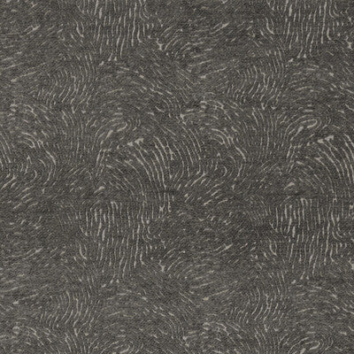 CLARKE AND CLARKE F1320/01.CAC.0 LEVANTE CHARCOAL Fabric - Eade's Wallpaper