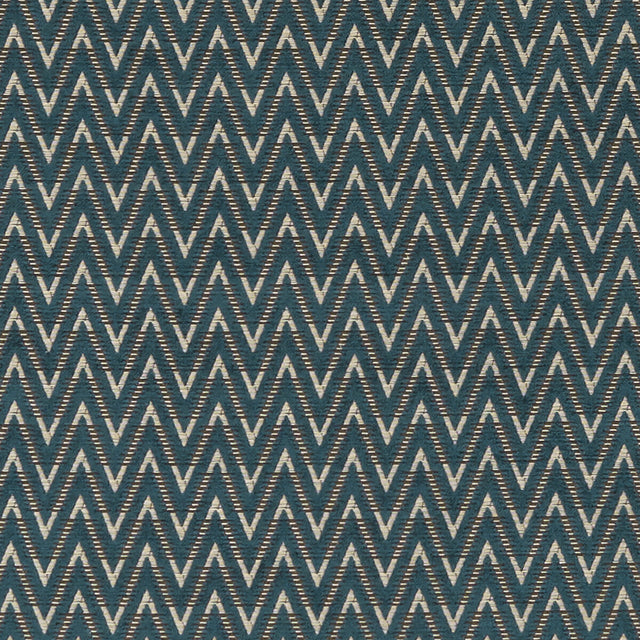 CLARKE AND CLARKE F1324/07.CAC.0 ZION TEAL Fabric - Eade's Wallpaper