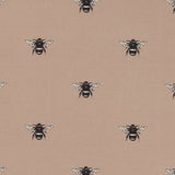 CLARKE AND CLARKE F1325/01.CAC.0 ABEJA BLUSH Fabric - Eade's Wallpaper