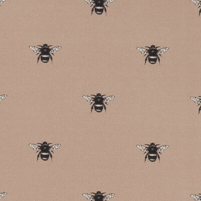 CLARKE AND CLARKE F1325/01.CAC.0 ABEJA BLUSH Fabric - Eade's Wallpaper