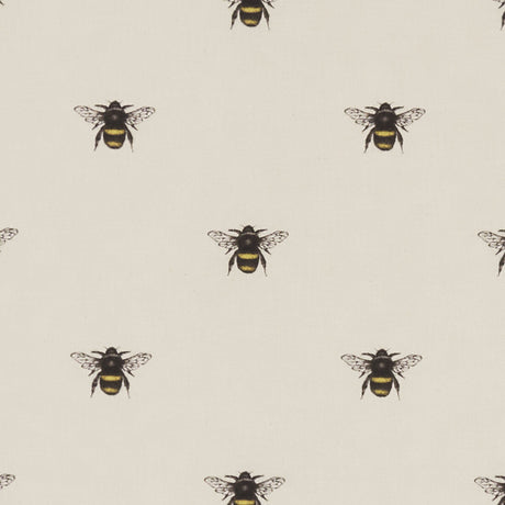 CLARKE AND CLARKE F1325/02.CAC.0 ABEJA IVORY Fabric - Eade's Wallpaper