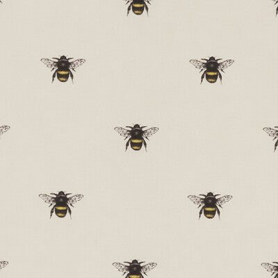 CLARKE AND CLARKE F1325/02.CAC.0 ABEJA IVORY Fabric - Eade's Wallpaper