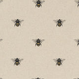 CLARKE AND CLARKE F1325/03.CAC.0 ABEJA LINEN Fabric - Eade's Wallpaper