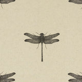 CLARKE AND CLARKE F1327/02.CAC.0 AZURE LINEN Fabric - Eade's Wallpaper
