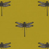 CLARKE AND CLARKE F1327/04.CAC.0 AZURE OCHRE Fabric - Eade's Wallpaper