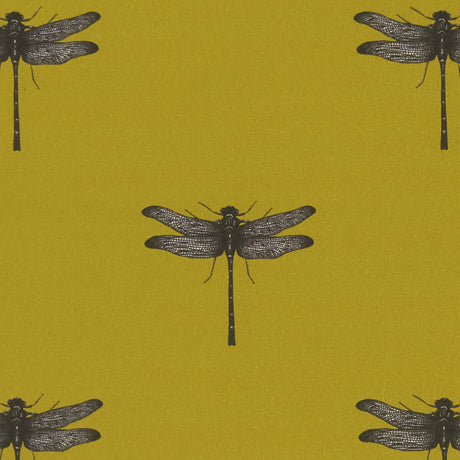 CLARKE AND CLARKE F1327/04.CAC.0 AZURE OCHRE Fabric - Eade's Wallpaper