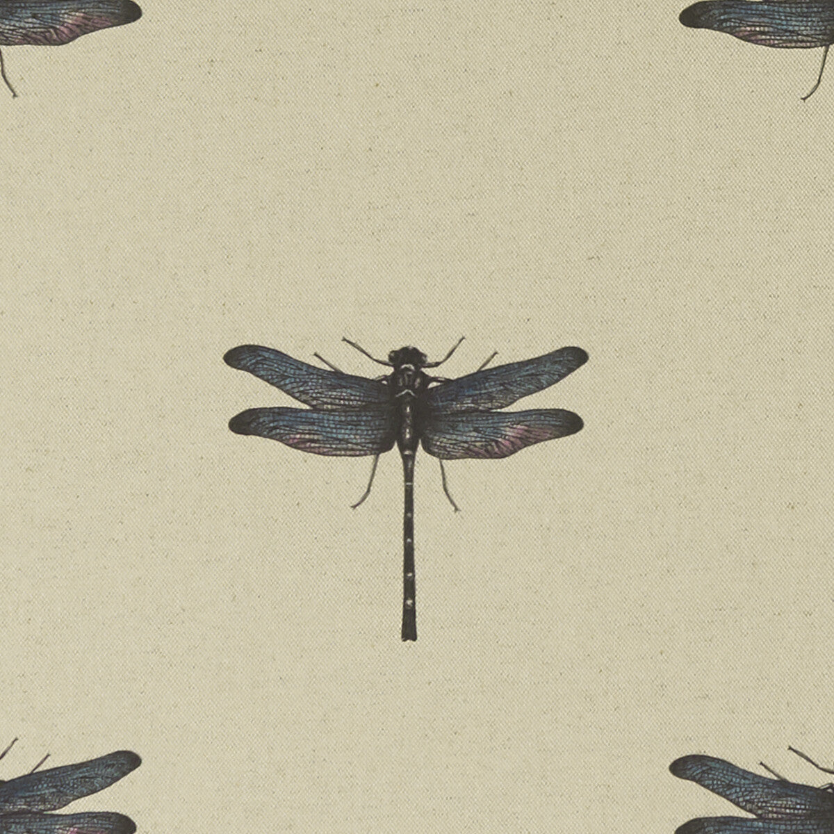 CLARKE AND CLARKE F1327/05.CAC.0 AZURE TEAL Fabric - Eade's Wallpaper