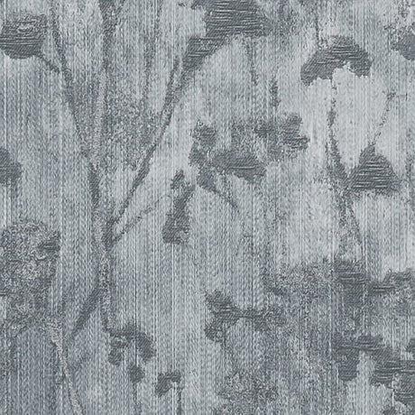 CLARKE AND CLARKE F1338/01.CAC.0 SILHOUETTE CHARCOAL Fabric - Eade's Wallpaper