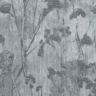 CLARKE AND CLARKE F1338/01.CAC.0 SILHOUETTE CHARCOAL Fabric - Eade's Wallpaper