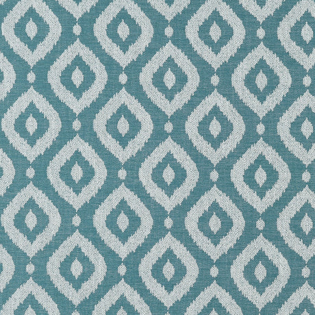CLARKE AND CLARKE F1350/09.CAC.0 SORAYA TEAL Fabric - Eade's Wallpaper