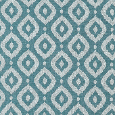 CLARKE AND CLARKE F1350/09.CAC.0 SORAYA TEAL Fabric - Eade's Wallpaper