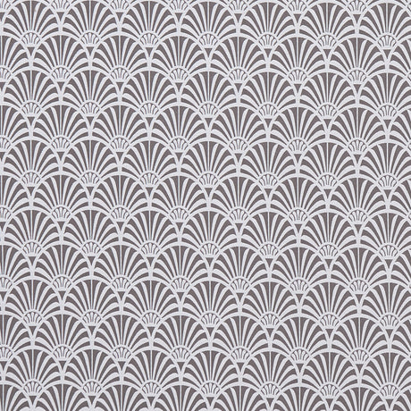 CLARKE AND CLARKE F1351/01.CAC.0 ZELLIGE CHARCOAL Fabric - Eade's Wallpaper