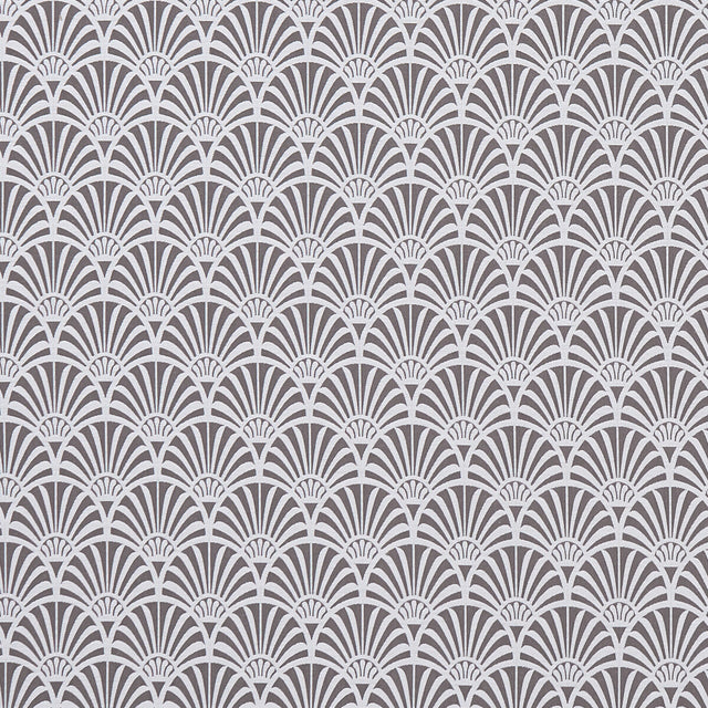 CLARKE AND CLARKE F1351/01.CAC.0 ZELLIGE CHARCOAL Fabric - Eade's Wallpaper