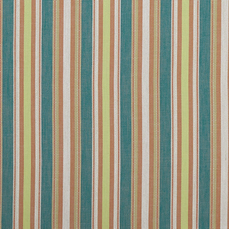 CLARKE AND CLARKE F1352/04.CAC.0 ZIBA TEAL/SPICE Fabric - Eade's Wallpaper