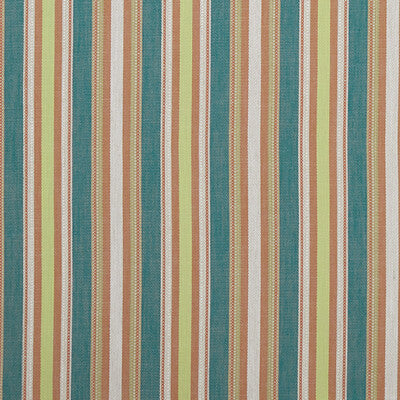 CLARKE AND CLARKE F1352/04.CAC.0 ZIBA TEAL/SPICE Fabric - Eade's Wallpaper