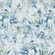 CLARKE AND CLARKE F1353/03.CAC.0 ARIELLI TEAL/CITRUS Fabric - Eade's Wallpaper